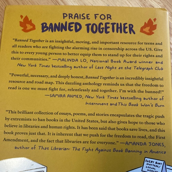 Banned Together Hardcover Book - Picture 3 of 4
